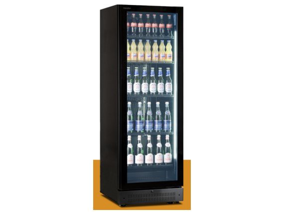 Vetrina refrigerata per bibite mod. ACQUA Pro nera